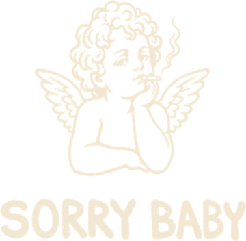 SORRY BABY front logo
